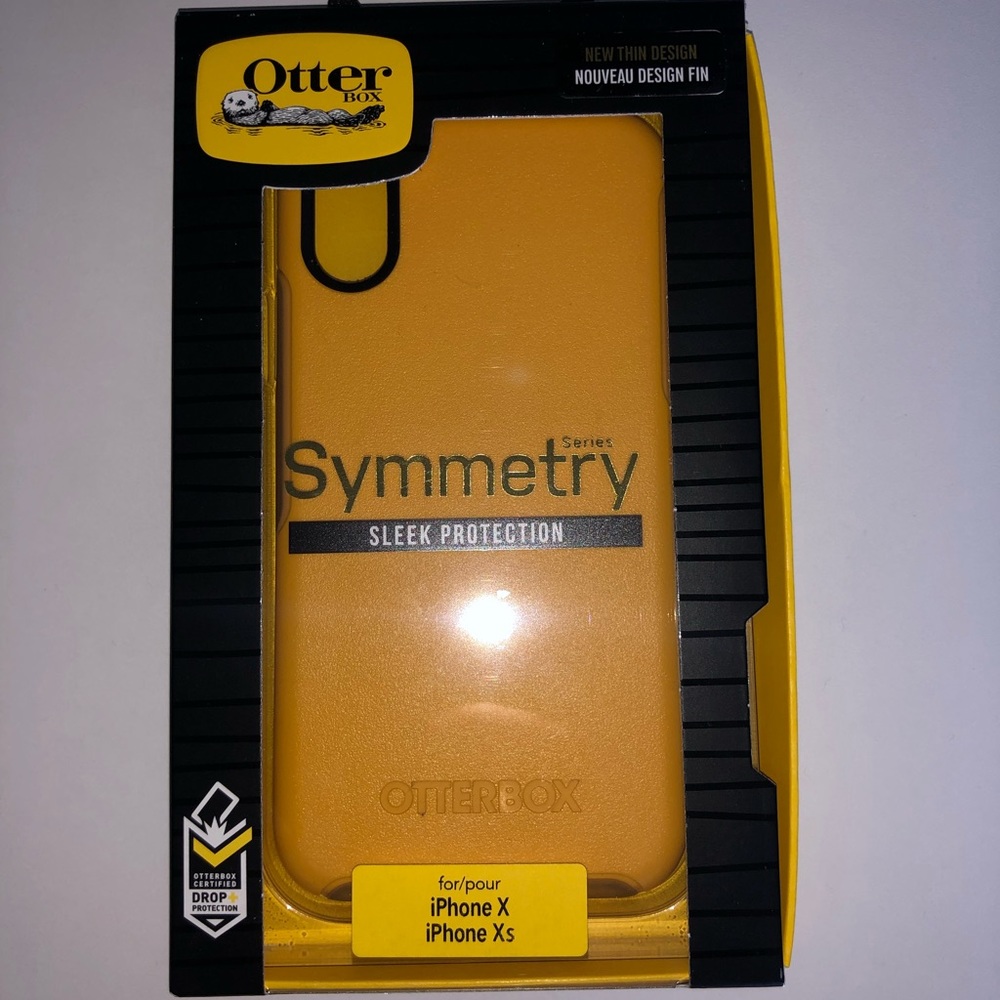 iPhone X / XS otter box (yellow)